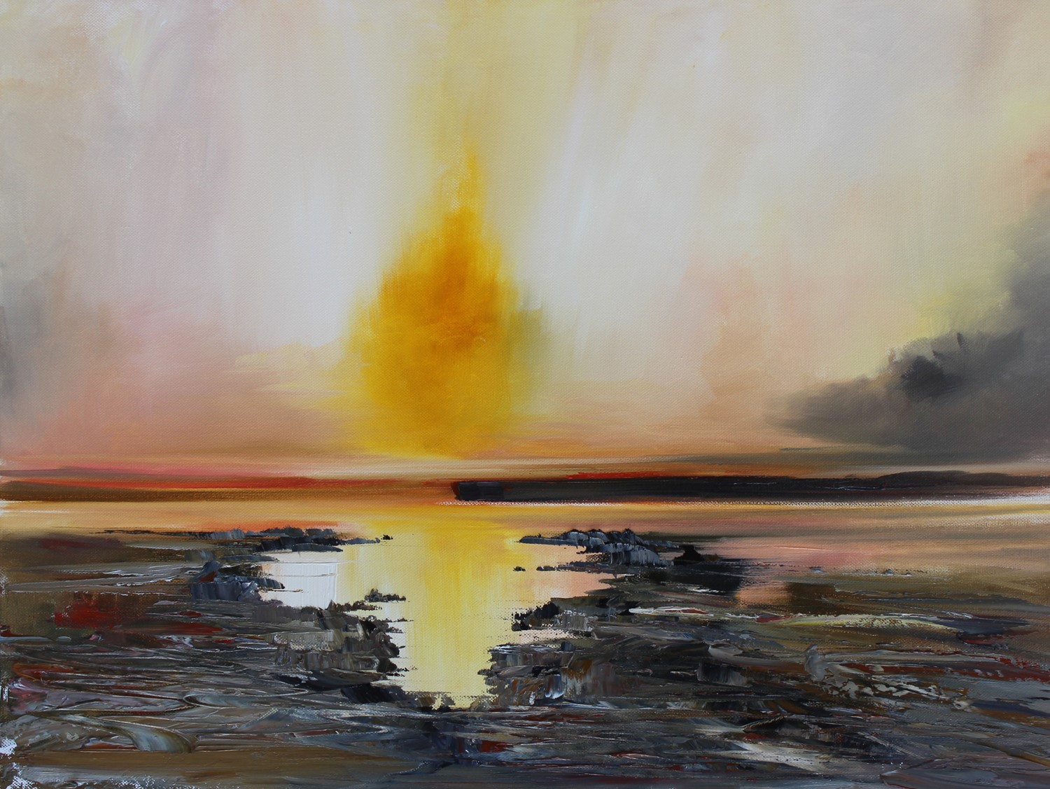 'Shoreline Silhoutte' by artist Rosanne Barr